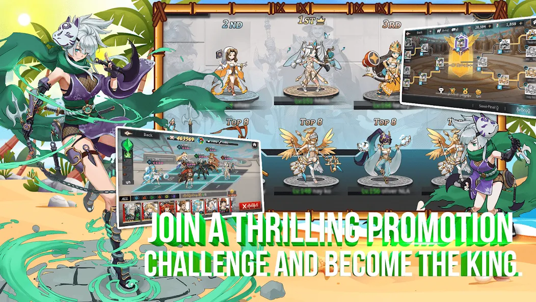 Eternal Heroes : 1088 Draw (Итрнал Хироес) [МОД: Бесконечные деньги, Монеты и Мега MOD] Screenshot 3