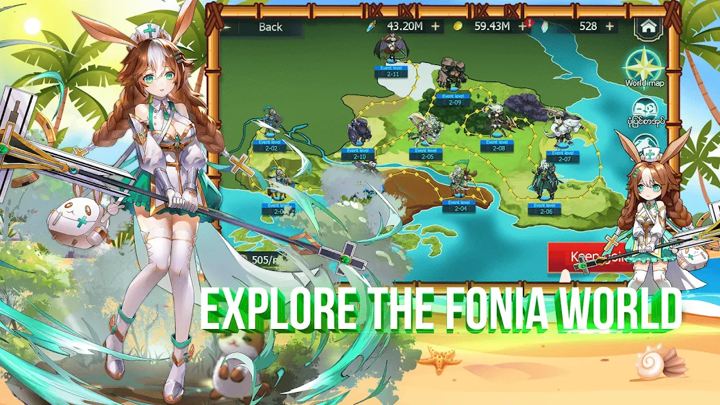 Eternal Heroes : 1088 Draw (Итрнал Хироес) [МОД: Бесконечные деньги, Монеты и Мега MOD] Screenshot 4