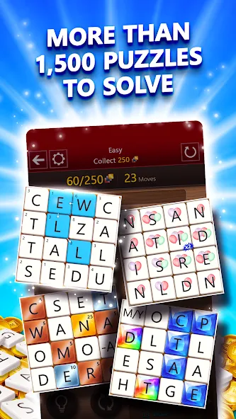 Wordament® by Microsoft (Майкрософт Вордамент) [МОД: Много денег, Монет и Все открыто] Screenshot 3