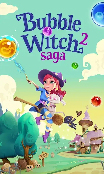 Bubble Witch 2 Saga (Бабл Витч 2 Сага) [МОД: Деньги, Монеты и Меню MOD] Screenshot 5