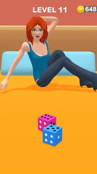 Couple Life 3D (Супл Лайф 3Д) [МОД: Меню, Бесконечные монеты и Открытые уровни] Screenshot 4
