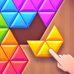 Скачать Triangles & Blocks (Полиблок) [МОД: Меню, Бесконечные монеты и Открытые уровни] | Взлом Triangles & Blocks на Андроид