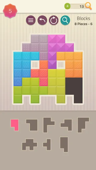 Polygrams - Tangram Puzzles (Полиграммы) [МОД: Деньги, Монеты и Меню MOD] Screenshot 5
