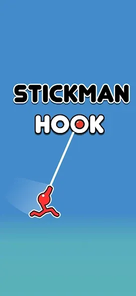 Stickman Hook [МОД: Меню, Бесконечные монеты и Открытые уровни] Screenshot 1