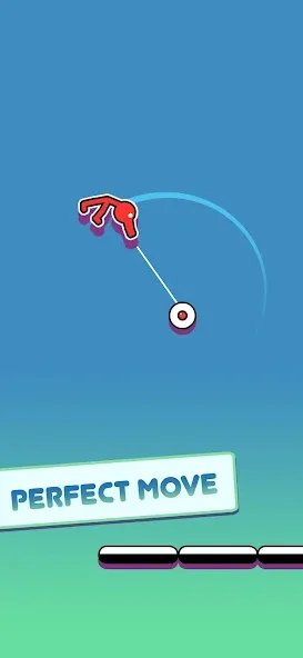 Stickman Hook [МОД: Меню, Бесконечные монеты и Открытые уровни] Screenshot 2