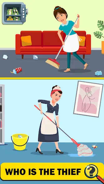 Detective Mehul:Detective Game (Детектив Мехул) [МОД: Все открыто, Дополнительные деньги и Меню MOD] Screenshot 1