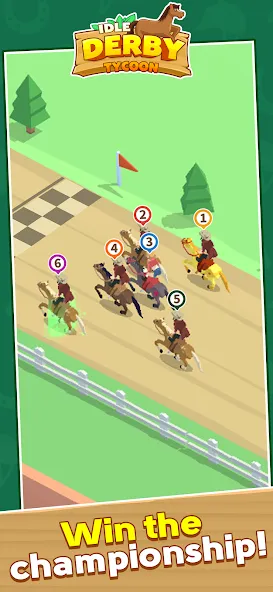 Idle Derby Tycoon (Айдл Дерби Тайкун) [МОД: Бесконечные деньги, Монеты и Мега MOD] Screenshot 2