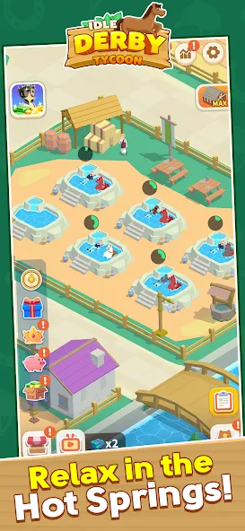 Idle Derby Tycoon (Айдл Дерби Тайкун) [МОД: Бесконечные деньги, Монеты и Мега MOD] Screenshot 3