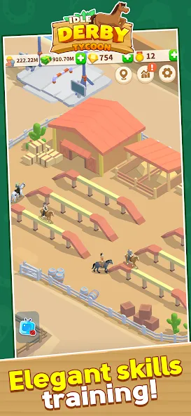 Idle Derby Tycoon (Айдл Дерби Тайкун) [МОД: Бесконечные деньги, Монеты и Мега MOD] Screenshot 4