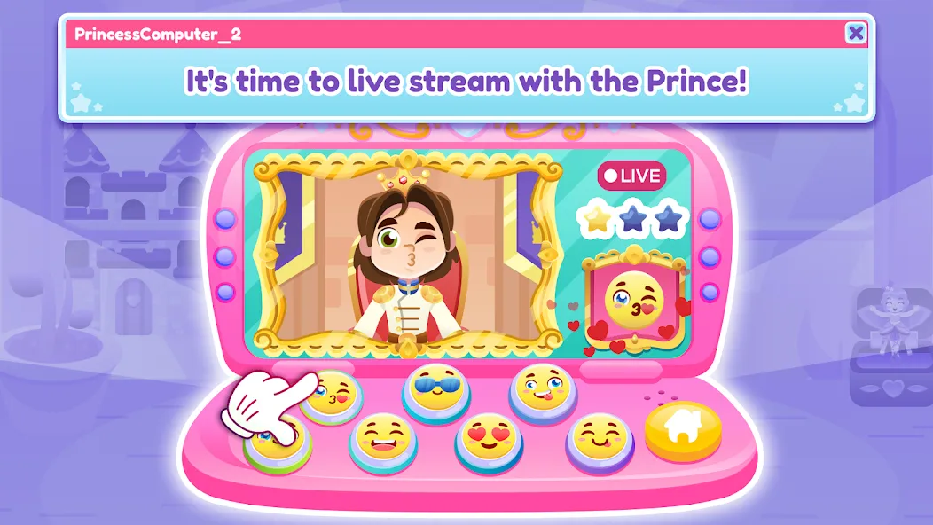 Princess Computer 2 Girl Games [МОД: Много денег, Монет и Все открыто] Screenshot 3