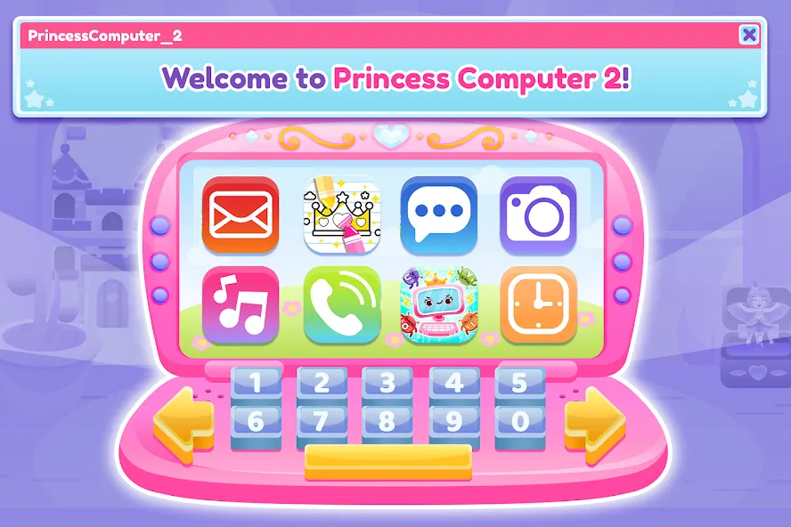 Princess Computer 2 Girl Games [МОД: Много денег, Монет и Все открыто] Screenshot 5