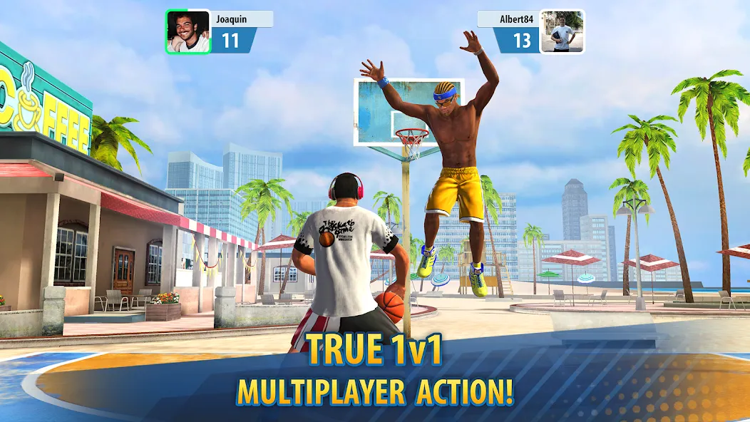 Basketball Stars: Multiplayer (Баскетбол Старс) [МОД: Много денег, Монет и Все открыто] Screenshot 2