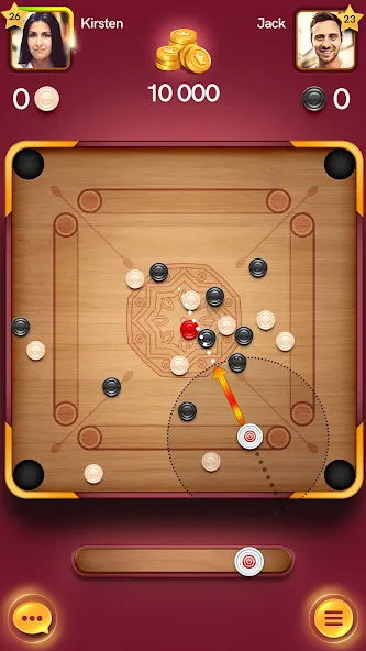 Carrom Pool: Disc Game (Карром Пул) [МОД: Много денег, Монет и Все открыто] Screenshot 4
