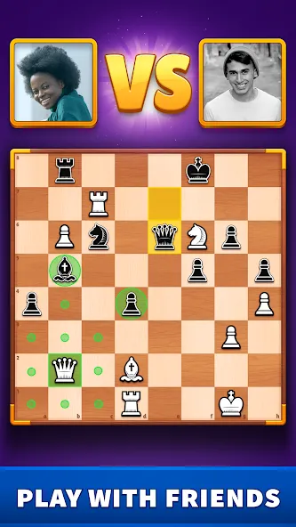 Chess Clash: Online & Offline [МОД: Бесконечные деньги, Монеты и Мега MOD] Screenshot 1