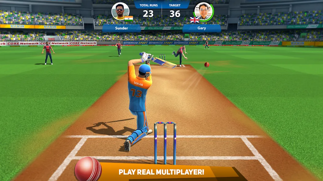 Cricket League (Крикет Лига) [МОД: Много монет, Открытые уровни и Мега MOD] Screenshot 1