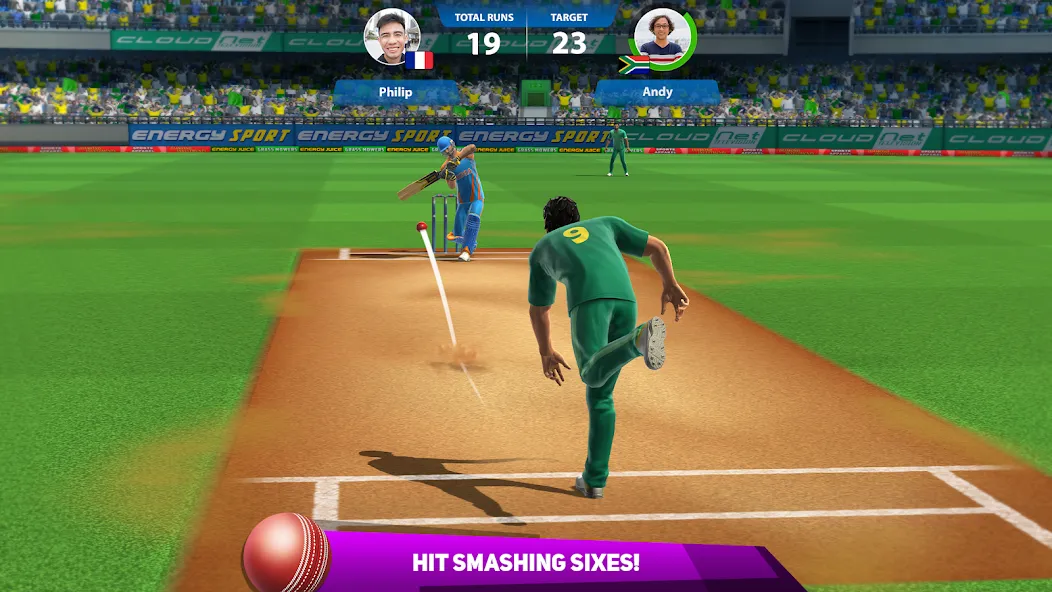 Cricket League (Крикет Лига) [МОД: Много монет, Открытые уровни и Мега MOD] Screenshot 2