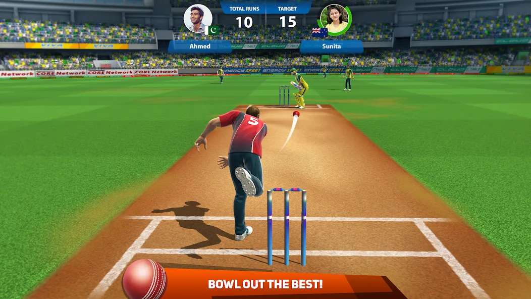 Cricket League (Крикет Лига) [МОД: Много монет, Открытые уровни и Мега MOD] Screenshot 3