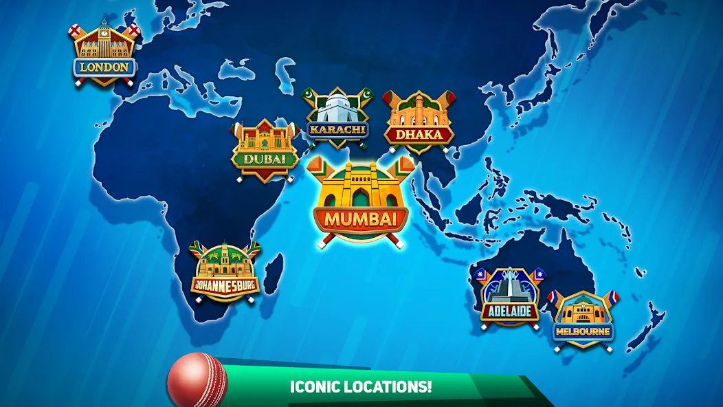 Cricket League (Крикет Лига) [МОД: Много монет, Открытые уровни и Мега MOD] Screenshot 5
