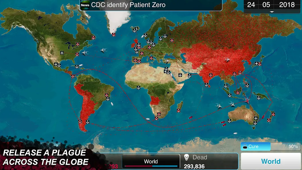 Plague Inc. [МОД: Бесконечные деньги, Монеты и Мега MOD] Screenshot 2