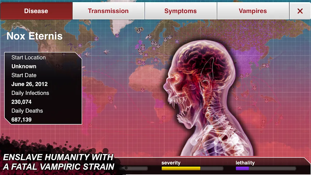 Plague Inc. [МОД: Бесконечные деньги, Монеты и Мега MOD] Screenshot 5