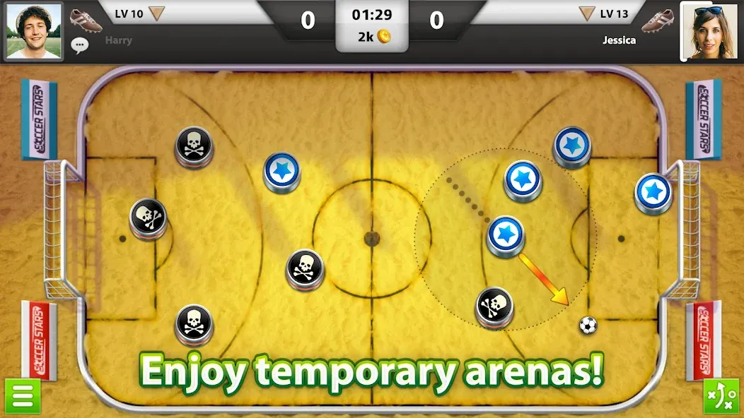 Soccer Stars: Football Games (ок Старс) [МОД: Все открыто, Дополнительные деньги и Меню MOD] Screenshot 4