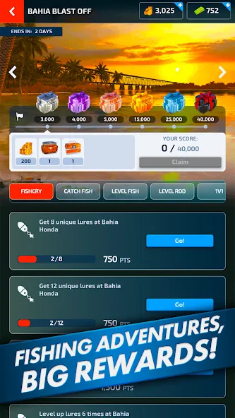 Ultimate Fishing! Fish Game [МОД: Все открыто, Дополнительные деньги и Меню MOD] Screenshot 4