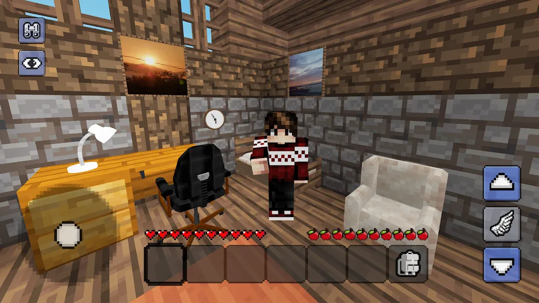 Megacraft - Block Craft (Мегакрафт) [МОД: Много монет, Открытые уровни и Мега MOD] Screenshot 1
