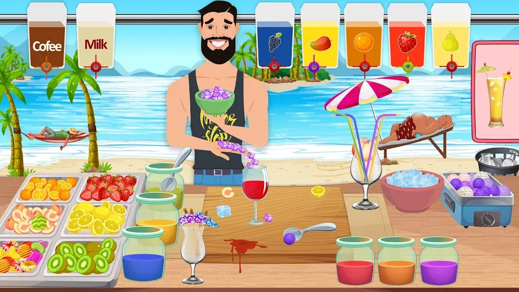 Boba cocktail:DIY recipe games [МОД: Бесконечные деньги, Монеты и Мега MOD] Screenshot 5