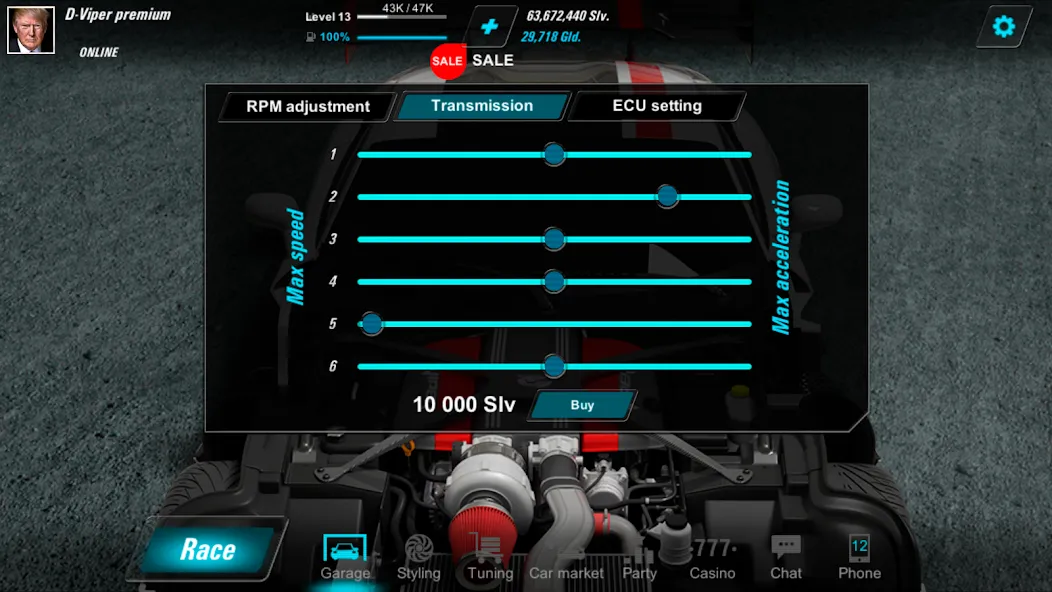 Forbidden Racing [МОД: Бесконечные деньги, Монеты и Мега MOD] Screenshot 4