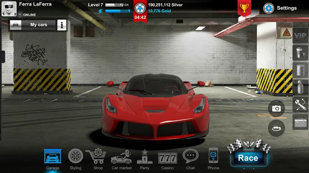 Tuner Life Online Drag Racing (Тюнер Лайф) [МОД: Много монет, Открытые уровни и Мега MOD] Screenshot 3