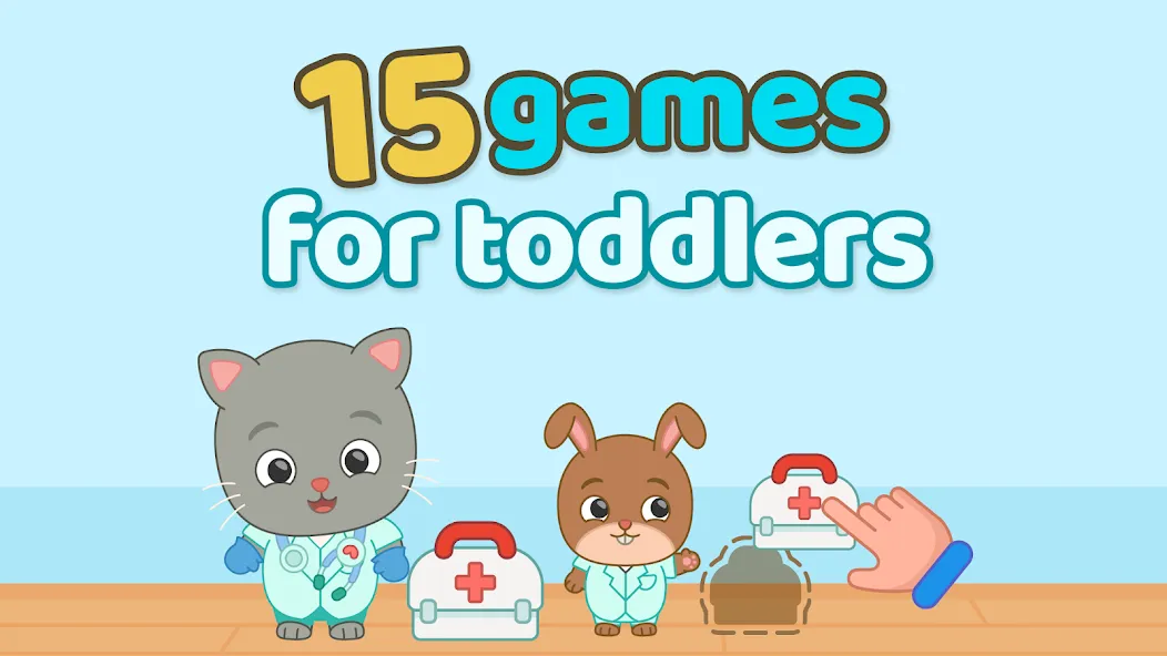 Learning games for toddlers 2+ [МОД: Деньги, Монеты и Меню MOD] Screenshot 1