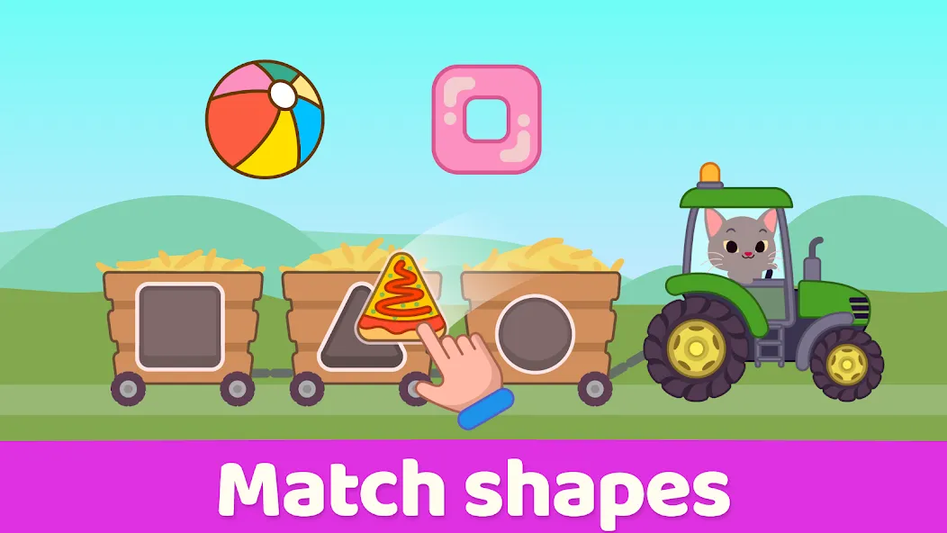Learning games for toddlers 2+ [МОД: Деньги, Монеты и Меню MOD] Screenshot 4