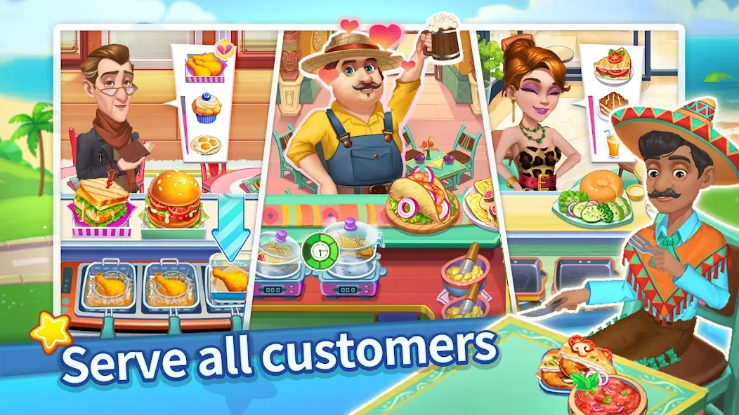 Cooking Master Adventure Games (Кукинг Мастер) [МОД: Бесконечные деньги, Монеты и Мега MOD] Screenshot 3
