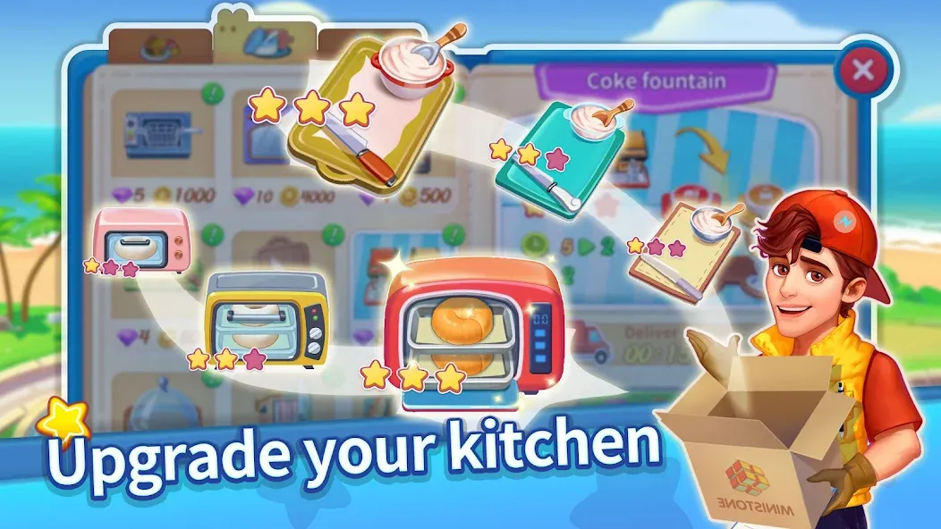 Cooking Master Adventure Games (Кукинг Мастер) [МОД: Бесконечные деньги, Монеты и Мега MOD] Screenshot 4