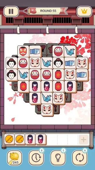 Tile Fun - Triple Puzzle Game (Тайл Фан) [МОД: Бесконечные деньги, Монеты и Мега MOD] Screenshot 5