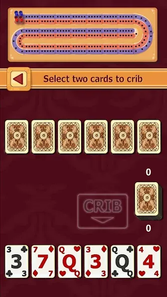 Cribbage (Криббидж) [МОД: Деньги, Монеты и Меню MOD] Screenshot 1