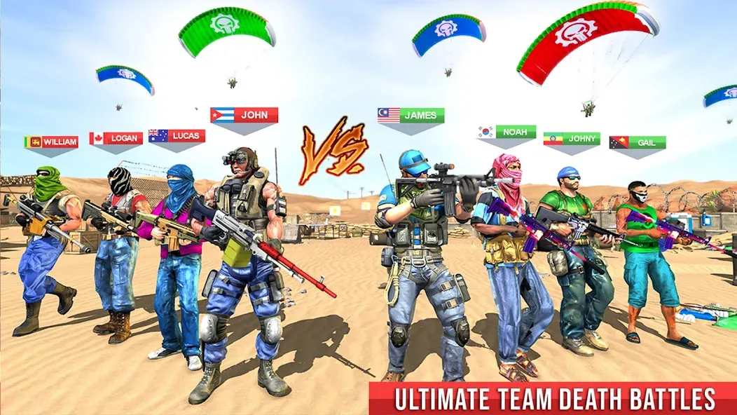 Fps Shooting Strike: Gun Games [МОД: Деньги, Монеты и Меню MOD] Screenshot 5