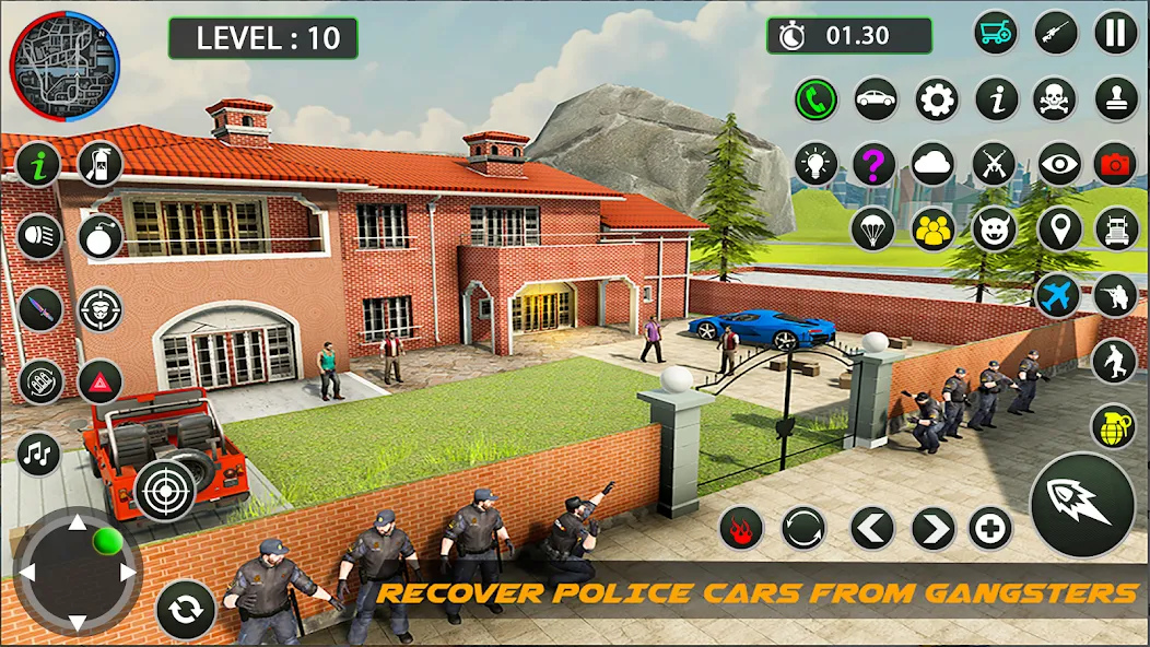Police Game – Police Car Game [МОД: Все открыто, Дополнительные деньги и Меню MOD] Screenshot 2