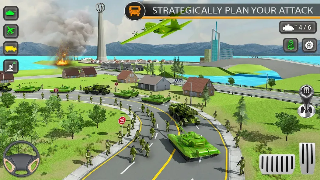 Army Transport Military Games [МОД: Много монет, Открытые уровни и Мега MOD] Screenshot 3