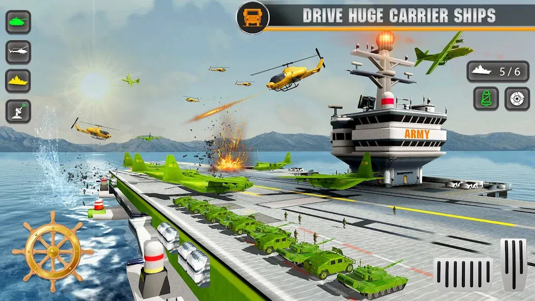 Army Transport Military Games [МОД: Много монет, Открытые уровни и Мега MOD] Screenshot 5