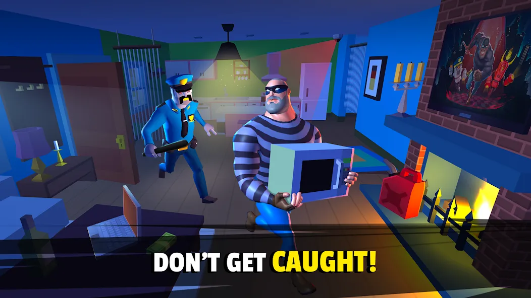 Robbery Madness 2:Stealth game (Робери Маднесс 2) [МОД: Много монет, Открытые уровни и Мега MOD] Screenshot 4