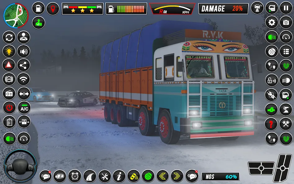 Indian Truck Game 3d Truck sim (Трак Геймс Драйвинг Симулятор) [МОД: Меню, Бесконечные монеты и Открытые уровни] Screenshot 1
