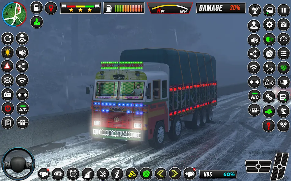 Indian Truck Game 3d Truck sim (Трак Геймс Драйвинг Симулятор) [МОД: Меню, Бесконечные монеты и Открытые уровни] Screenshot 2