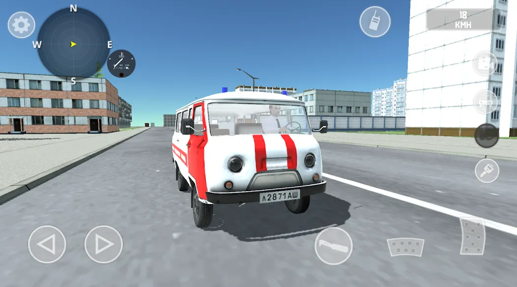 SovietCar: Simulator (оветКар) [МОД: Деньги, Монеты и Меню MOD] Screenshot 1