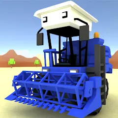 Скачать Blocky Farm Racing & Simulator [МОД: Деньги, Монеты и Меню MOD] | Взлом Blocky Farm Racing & Simulator на Андроид