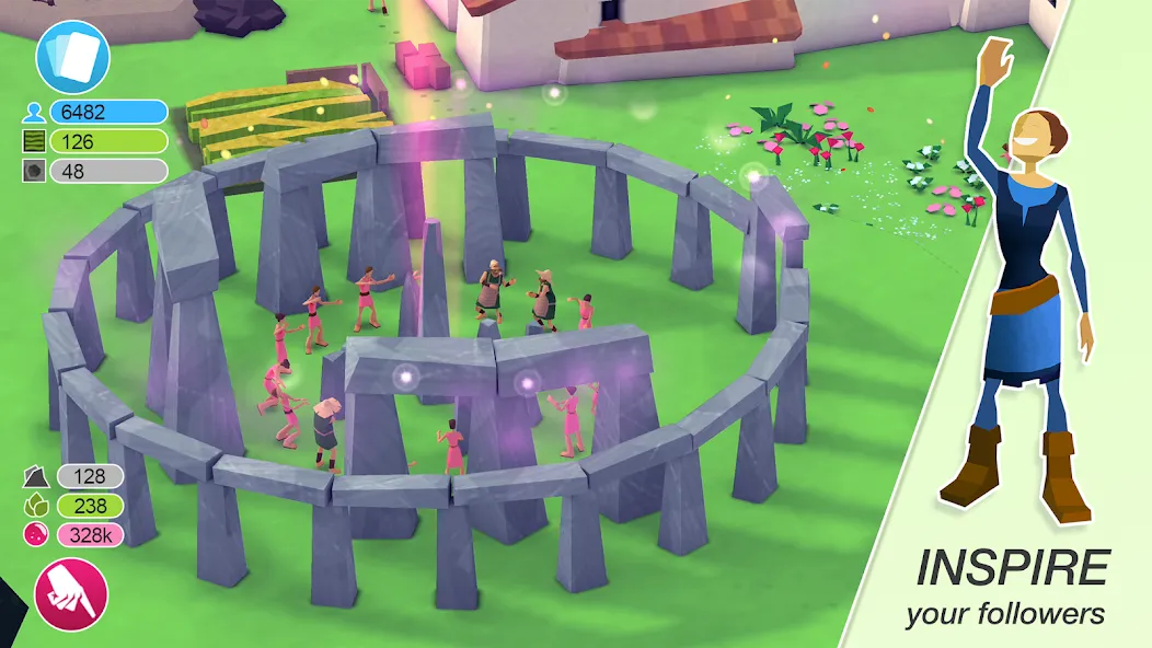 Godus (Годус) [МОД: Деньги, Монеты и Меню MOD] Screenshot 3
