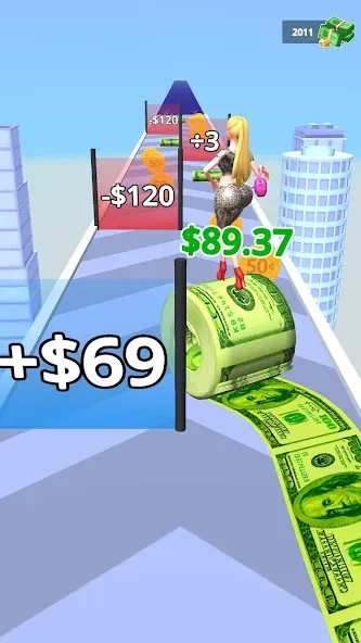 Money Roller (Мани Роллер) [МОД: Деньги, Монеты и Меню MOD] Screenshot 3