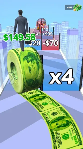 Money Roller (Мани Роллер) [МОД: Деньги, Монеты и Меню MOD] Screenshot 5