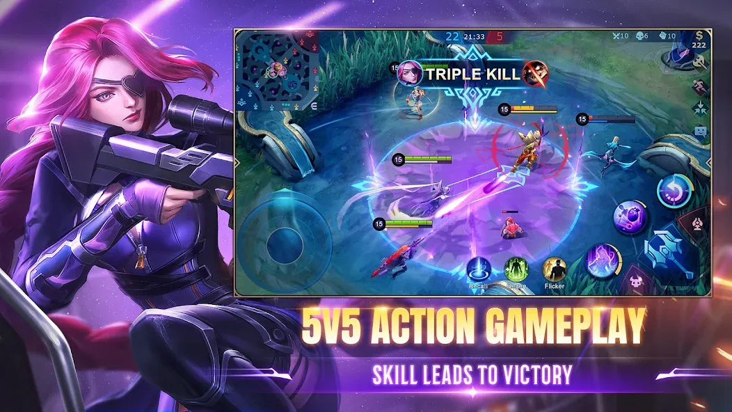 Mobile Legends: Bang Bang (Мобильные Легенды) [МОД: Бесконечные деньги, Монеты и Мега MOD] Screenshot 1