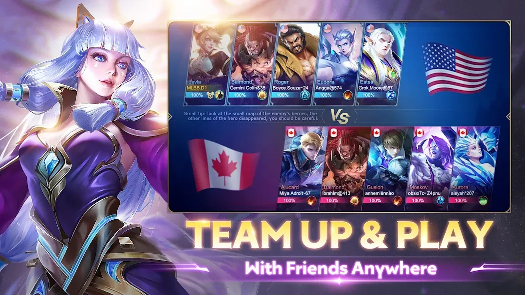 Mobile Legends: Bang Bang (Мобильные Легенды) [МОД: Бесконечные деньги, Монеты и Мега MOD] Screenshot 3